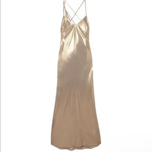 Michelle Mason Gold Gown